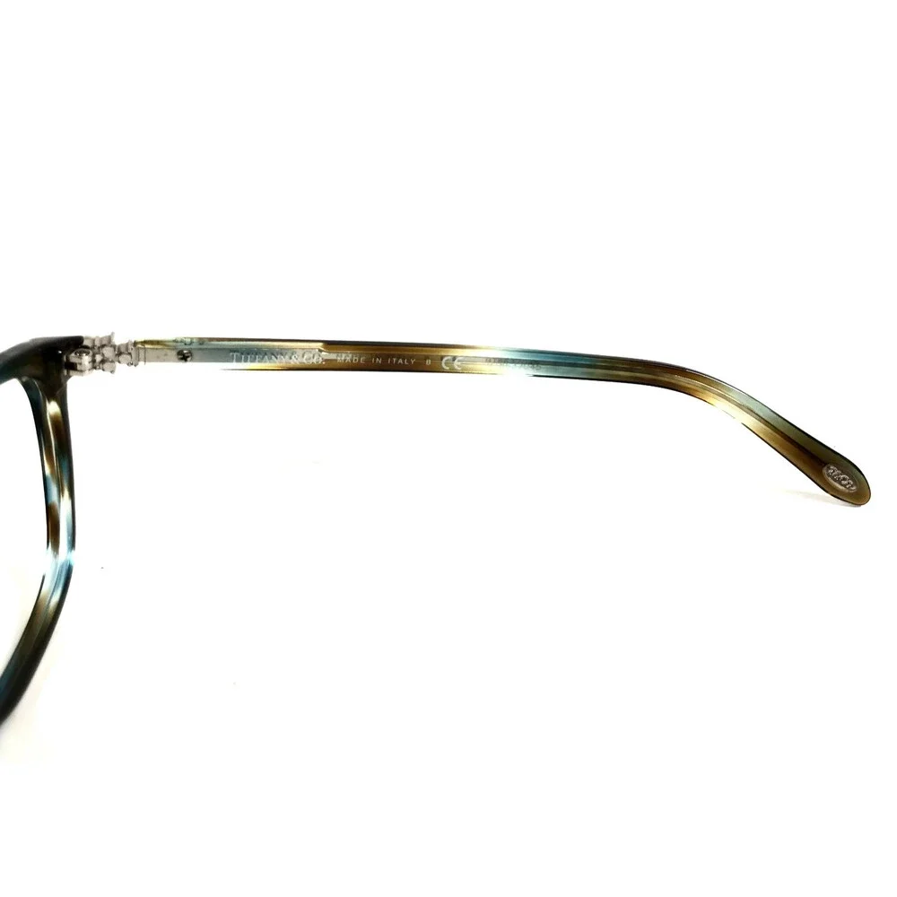 Tiffany & Co. Eyeglasses Frames TF2109-H-B 8124 Brown Blue Pearls 53-17-140